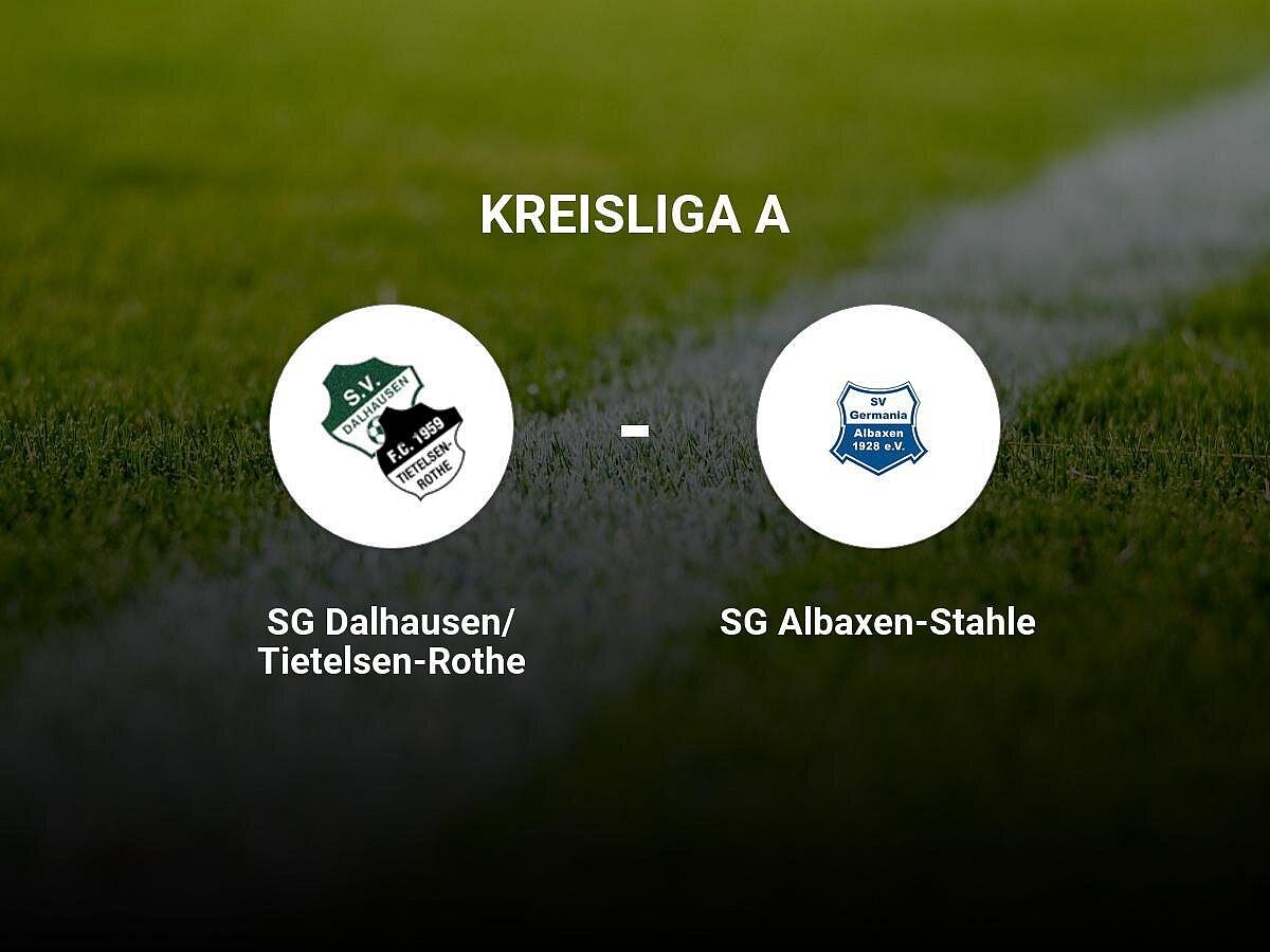 Remis im Duell zwischen der SG Dalhausen/Tietelsen-Rothe und der SG Stahle/Albaxen