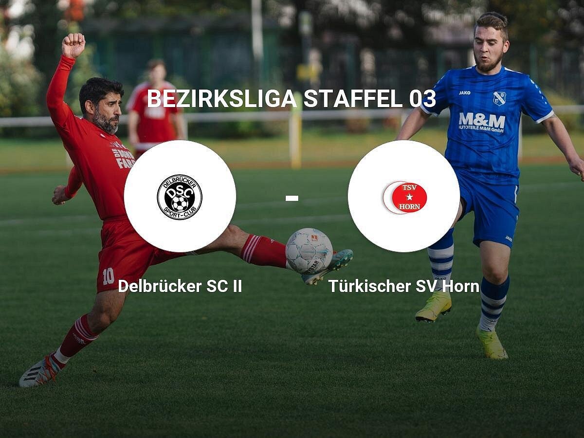 Türkischer SV Horn verliert gegen Delbrücker SC II