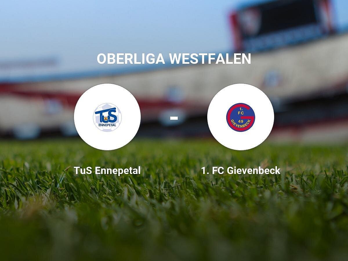 Das Spiel zwischen dem TuS Ennepetal und dem 1. FC Gievenbeck endet unentschieden