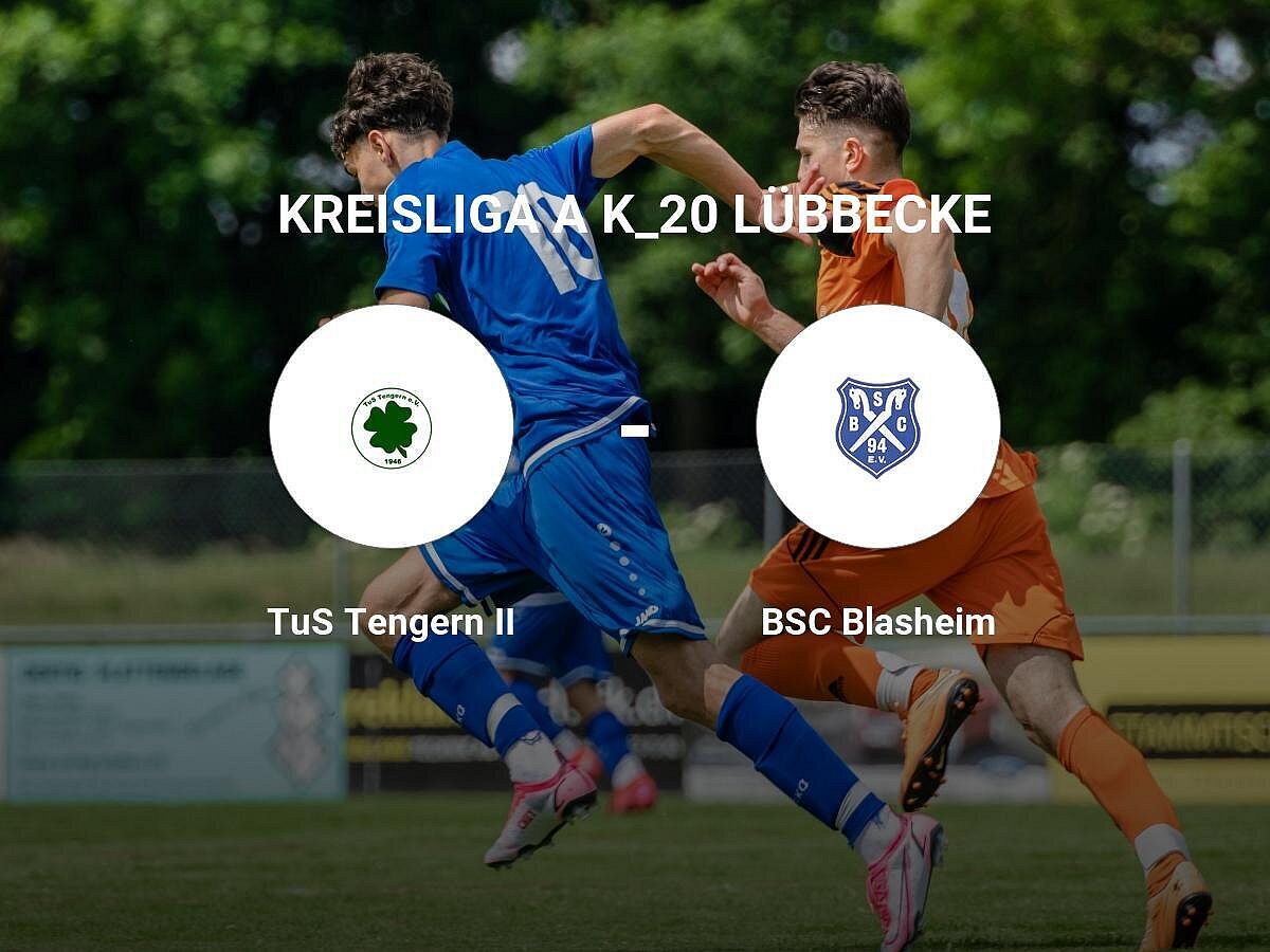BSC Blasheim ist TuS Tengern II um ein Vielfaches überlegen