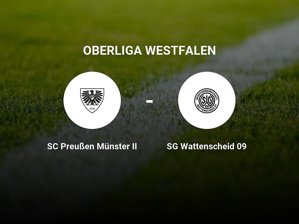 Spannender Kampf zwischen dem SC Preußen Münster II und der SG Wattenscheid