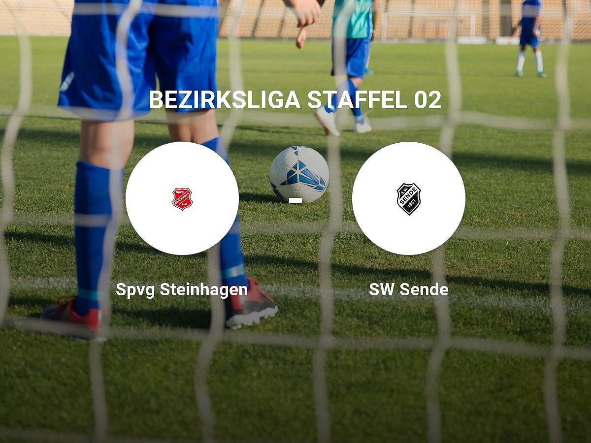 Spvg Steinhagen im Match gegen SW Sende deutlich dominierend