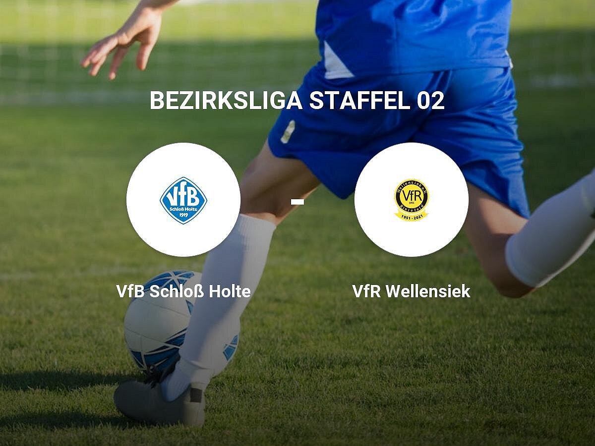 Remis im Duell zwischen dem VfB Schloß Holte und dem VfR Wellensiek