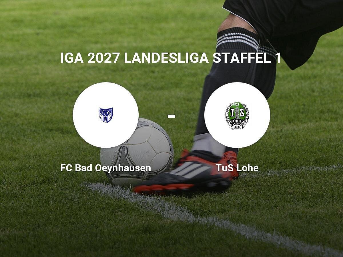 FC Bad Oeynhausen setzt sich durch gegen TuS Lohe