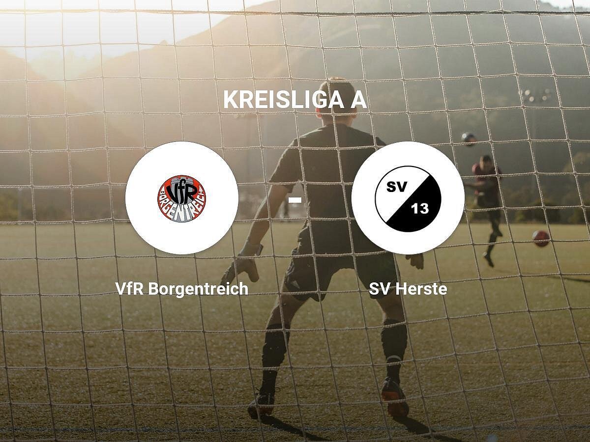Der VfR Borgentreich gegen das Team der SV Herste