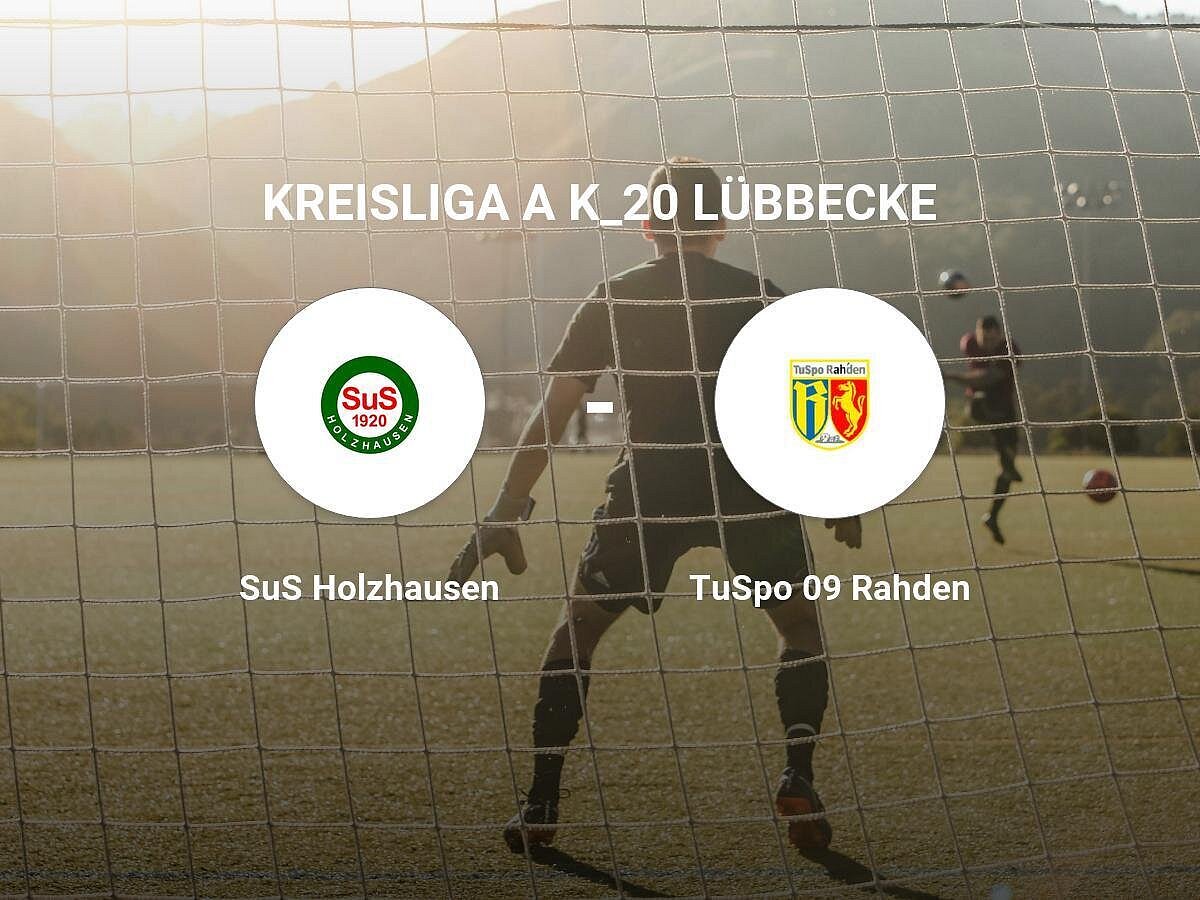 SuS Holzhausen kassiert gegen TuSpo 09 Rahden