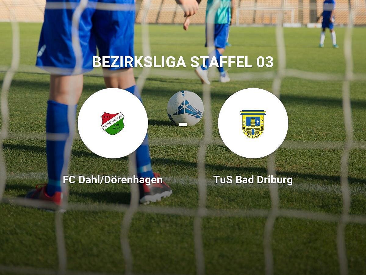 FC Dahl/Dörenhagen behauptet sich mit knappem Sieg gegen den TuS Bad Driburg