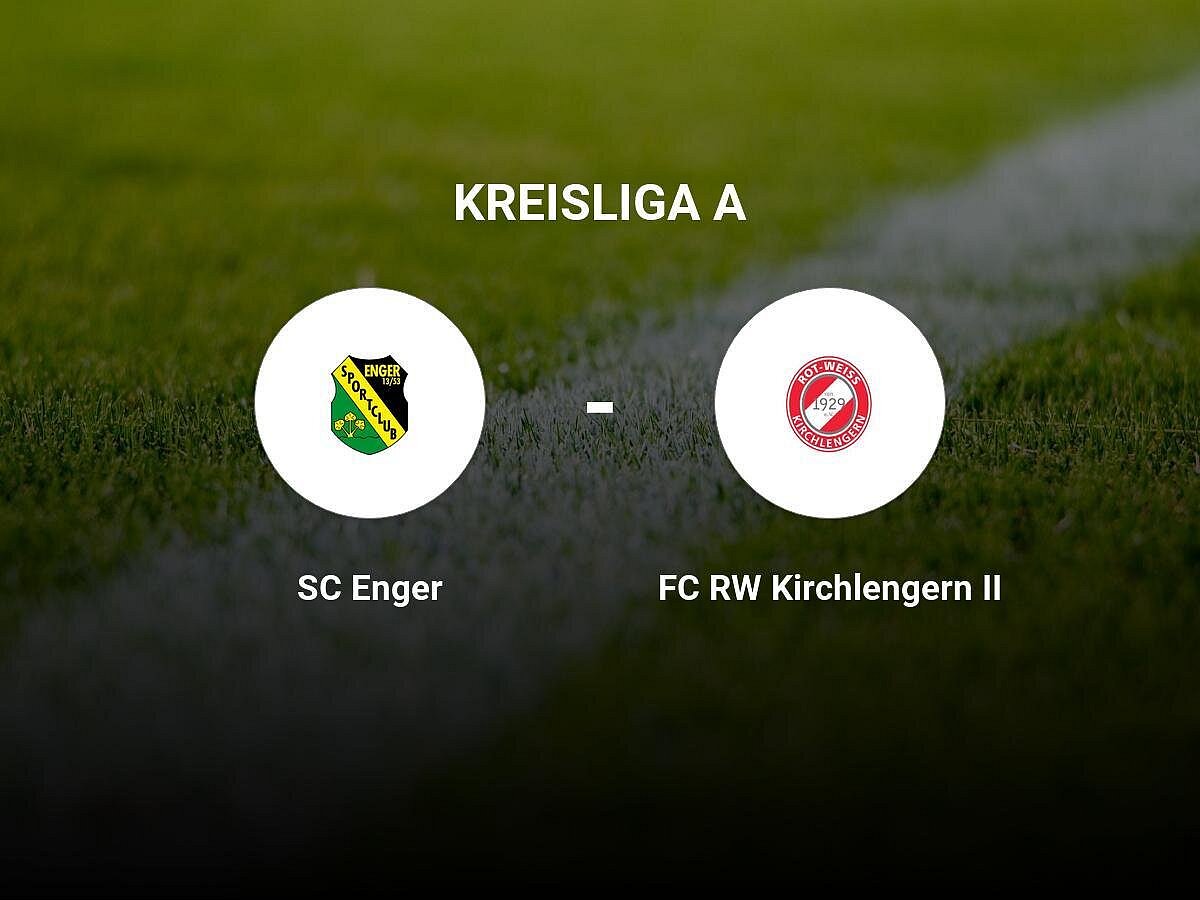 Spannender Kampf zwischen dem SC Enger und dem FC RW Kirchlengern II