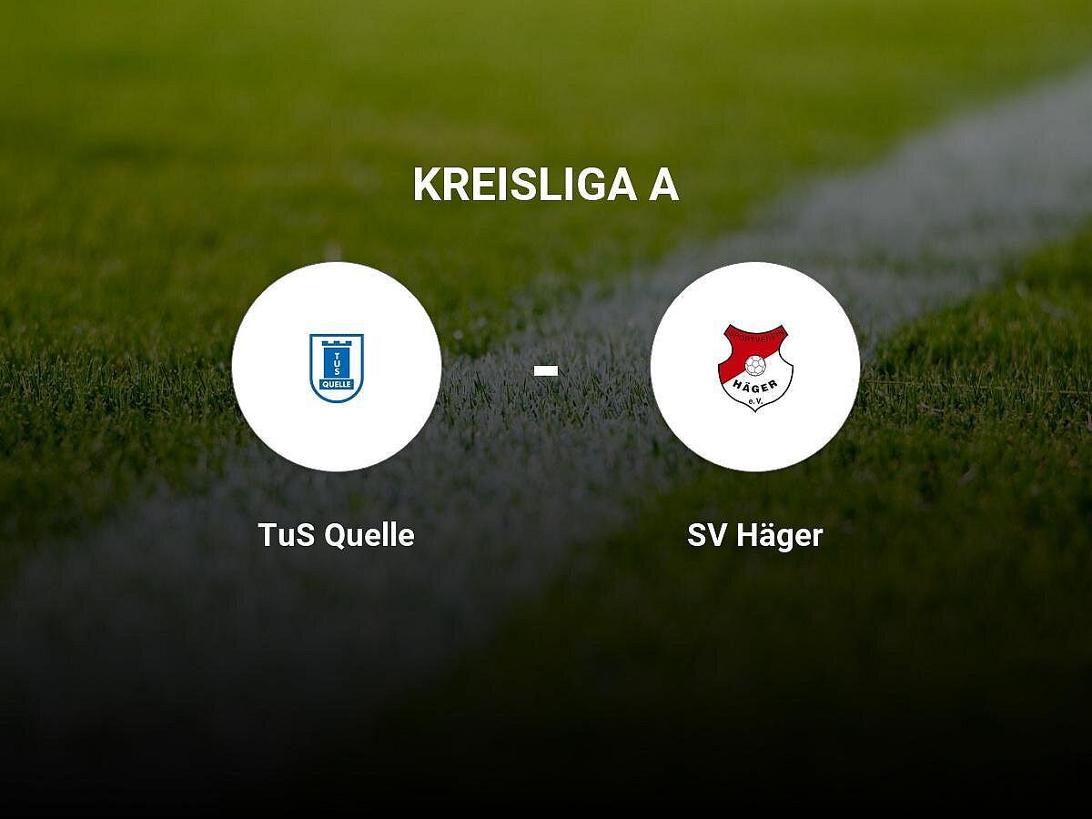 TuS Quelle bietet SV Häger Paroli