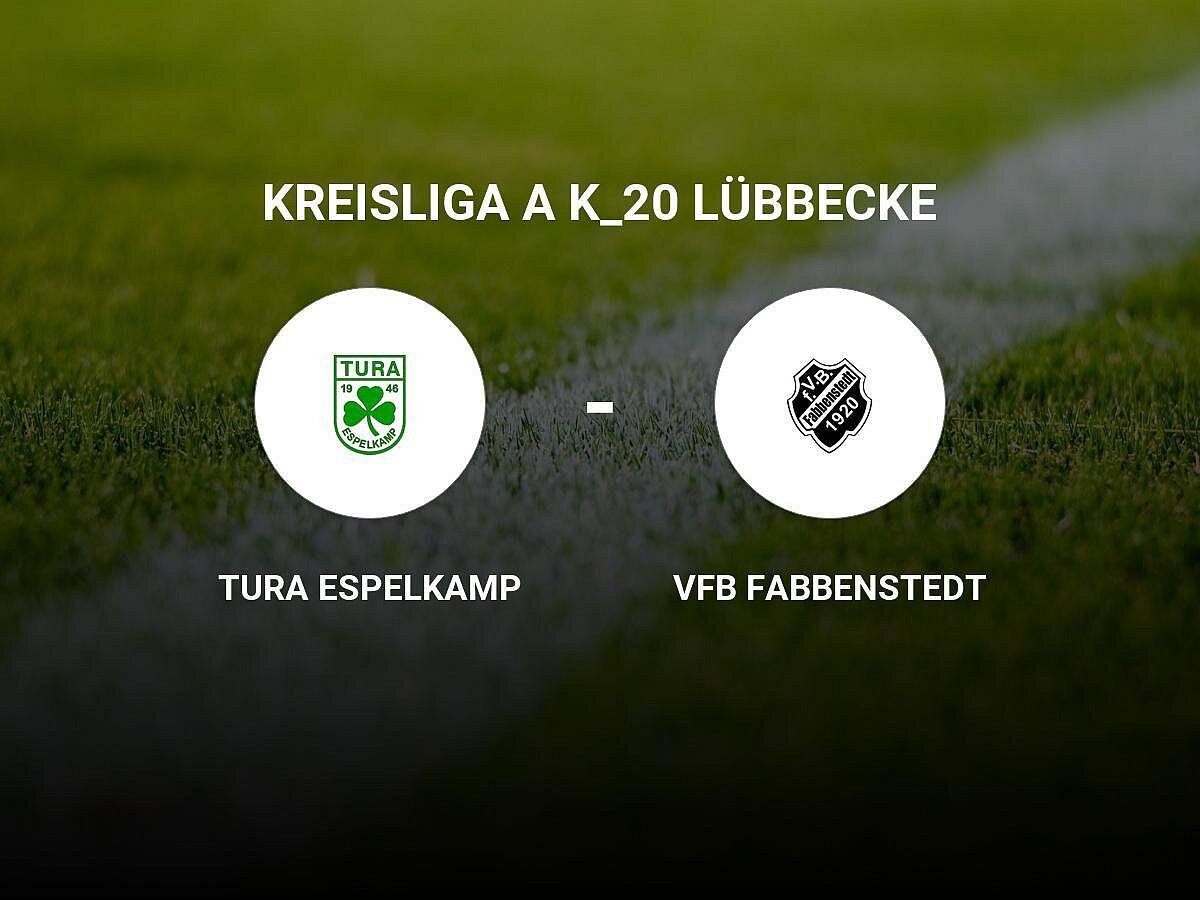 Remis im Duell zwischen dem TuRa Espelkamp und dem VfB Fabbenstedt