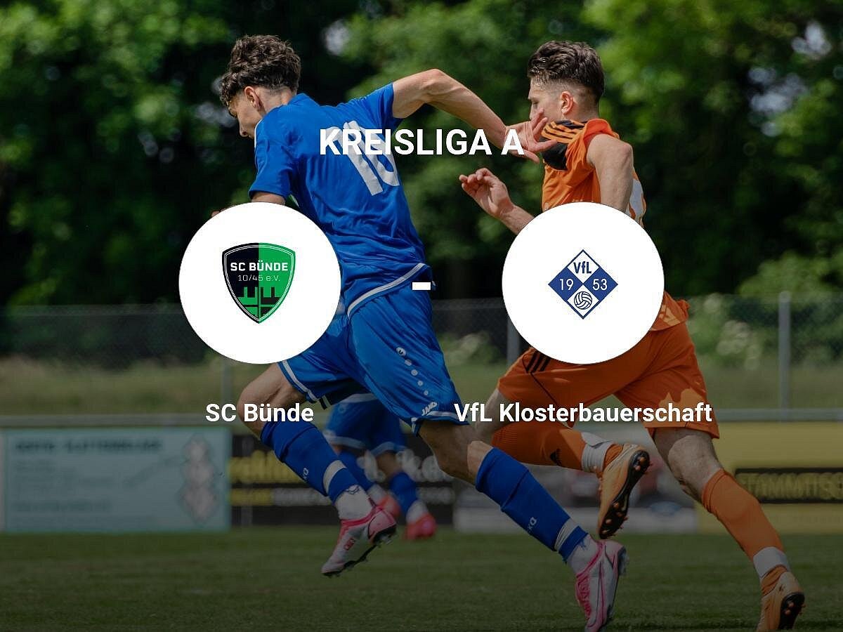 VfL Klosterbauerschaft verliert gegen SC Bünde