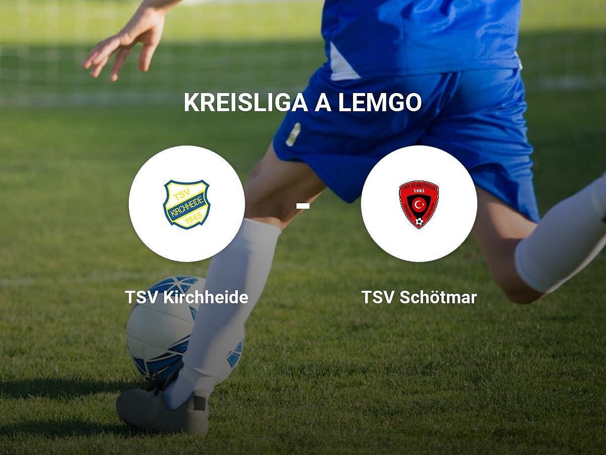 Der TSV Kirchheide gegen das Team der TSV Schötmar