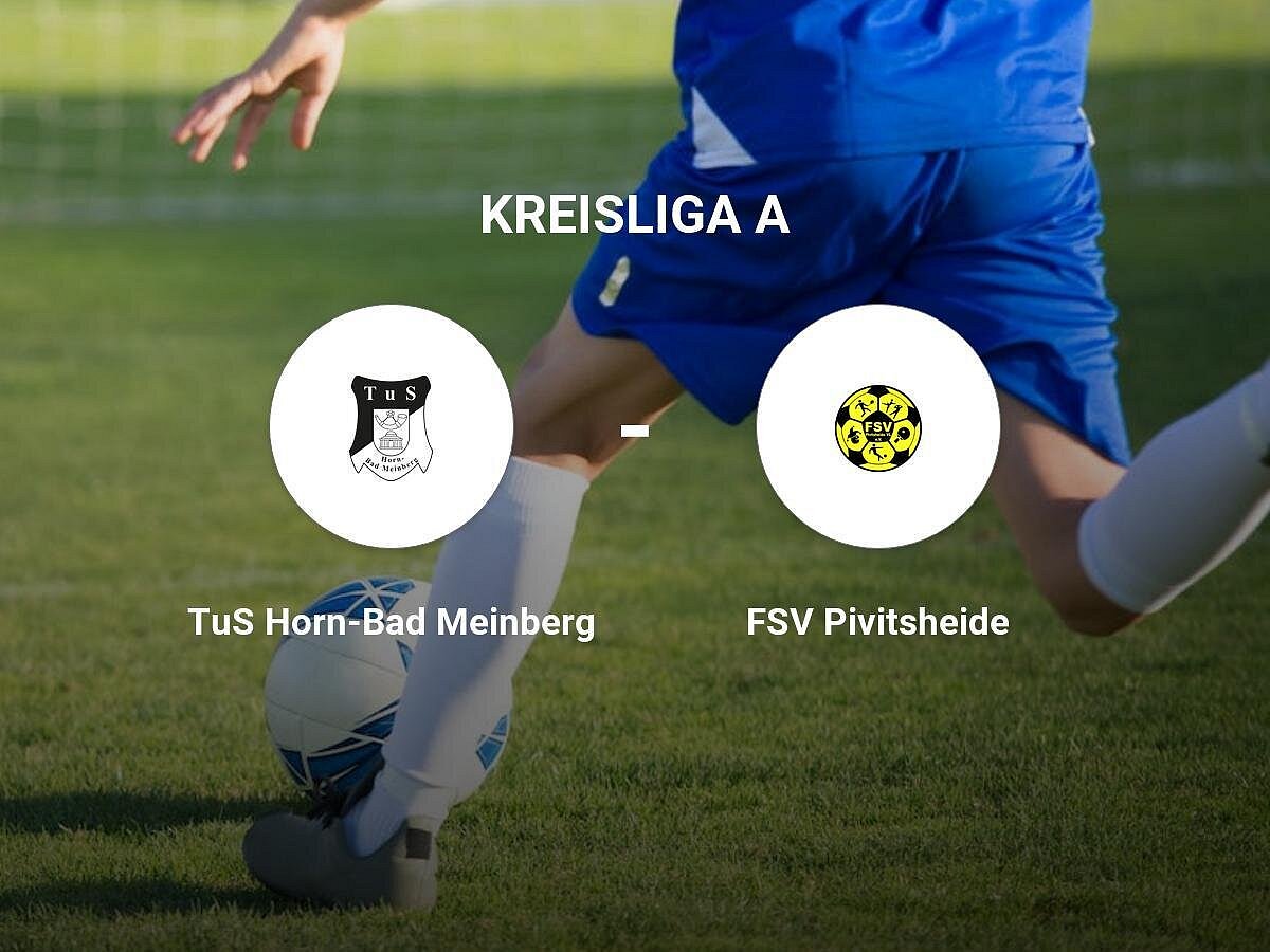 TuS Horn-Bad Meinberg im Spiel gegen FSV Pivitsheide deutlich dominierend