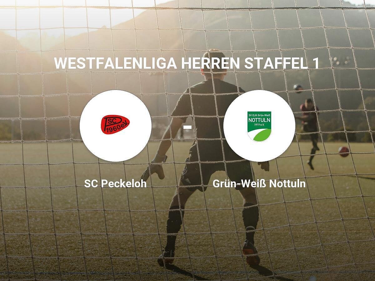 Enger Ausgang für SC Peckeloh gegen Grün-Weiß Nottuln