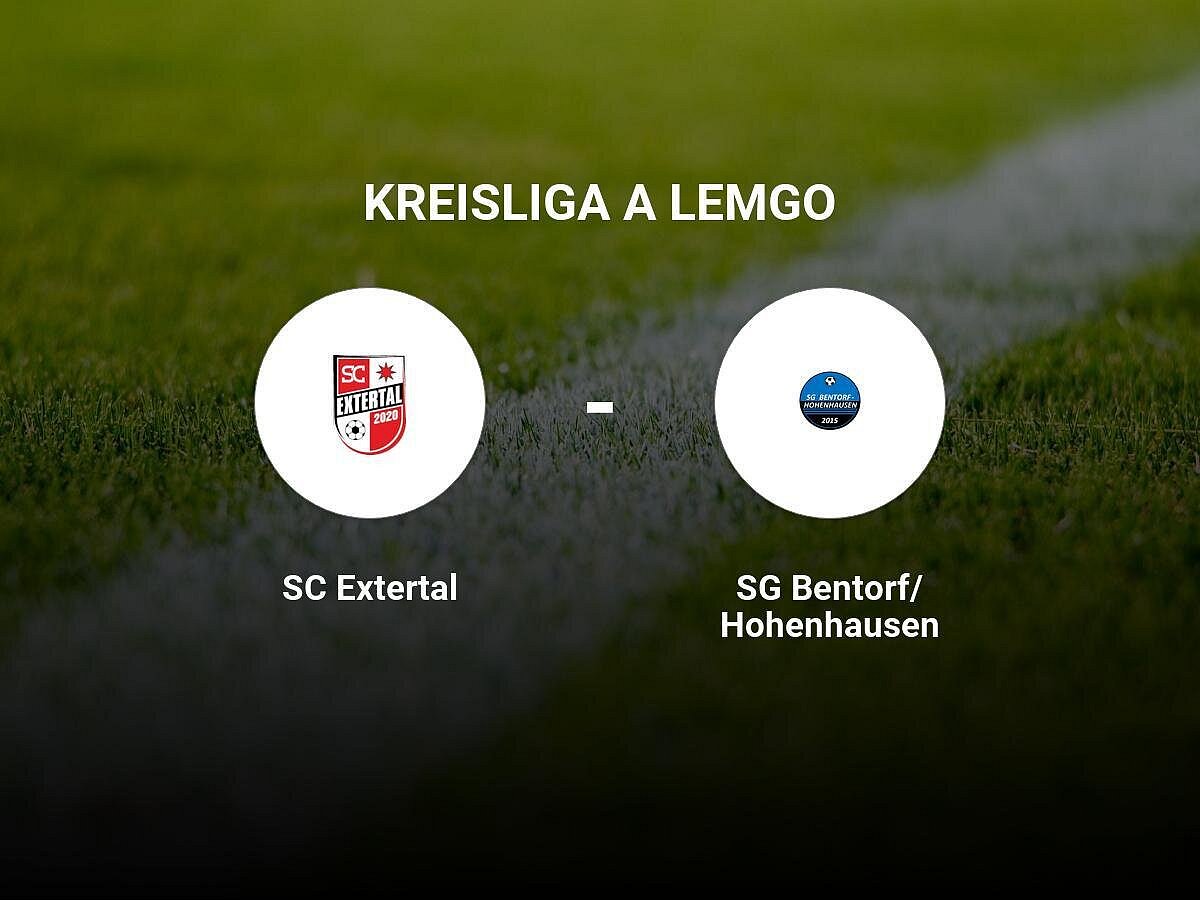 Erfolg für SC Extertal gegen SG Bentorf/Hohenhausen