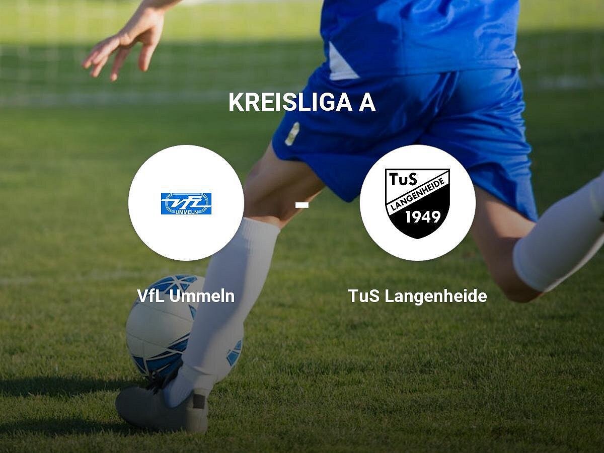 Remis im Duell zwischen dem VfL Ummeln und dem TuS Langenheide