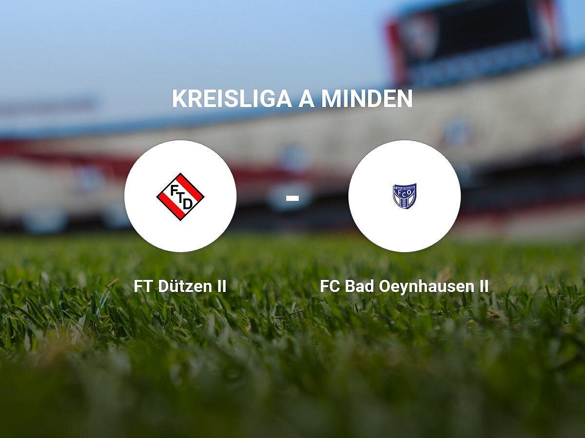 FC Bad Oeynhausen II ergibt sich FT Dützen II