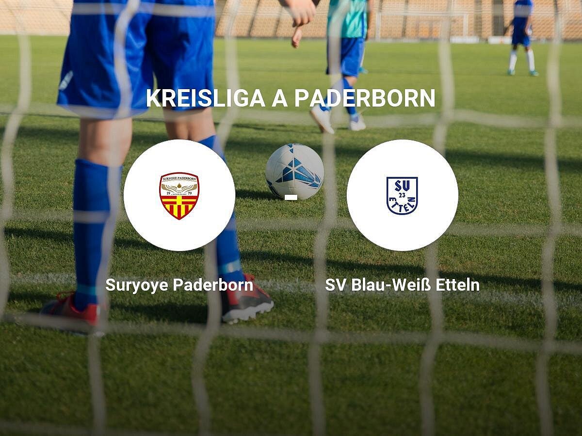 Suryoye Paderborn bietet SV Blau-Weiß Etteln Paroli