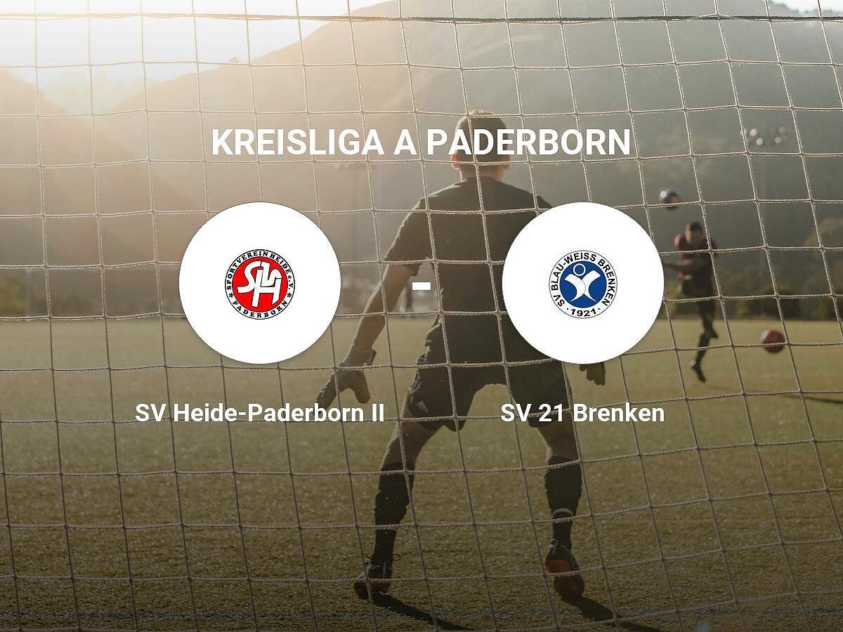 SV 21 Brenken bietet SV Heide-Paderborn II Paroli
