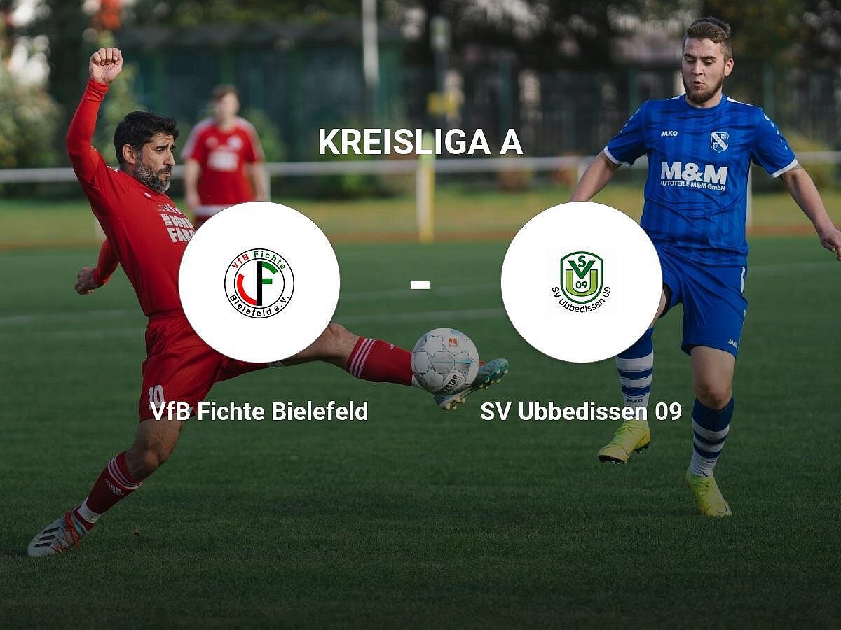 SV Ubbedissen 09 verliert gegen VfB Fichte Bielefeld