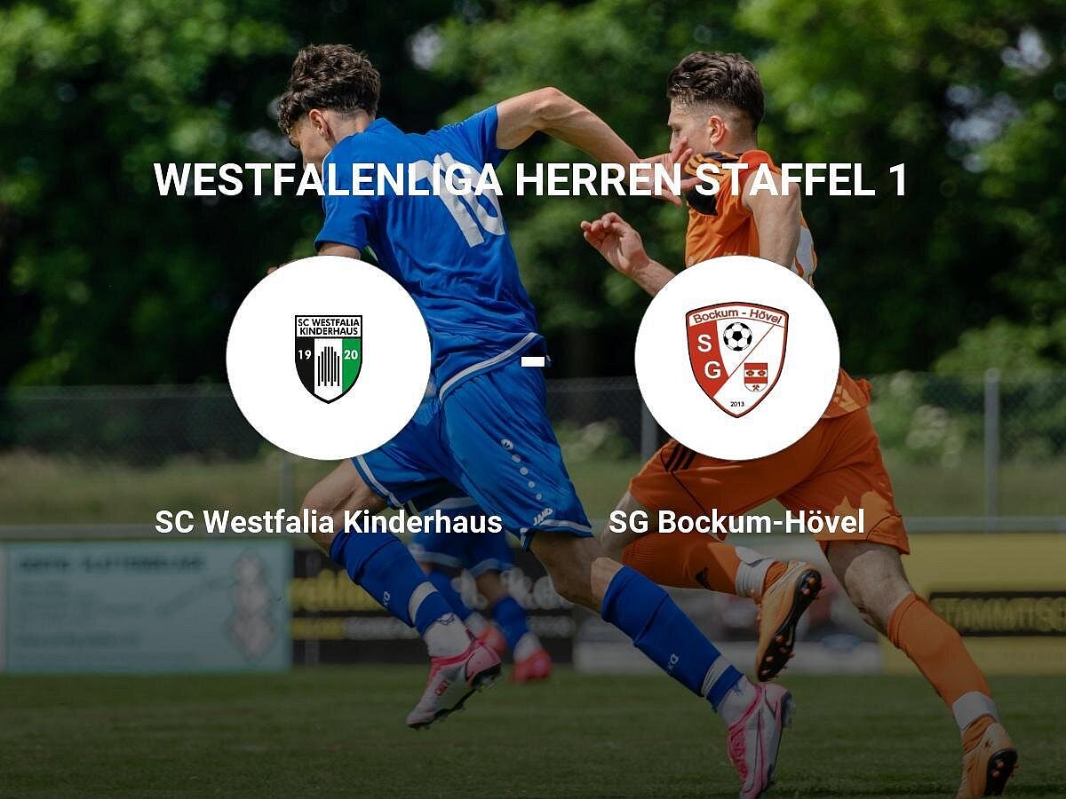 Müheloser Sieg für SC Westfalia Kinderhaus gegen SG Bockum-Hövel