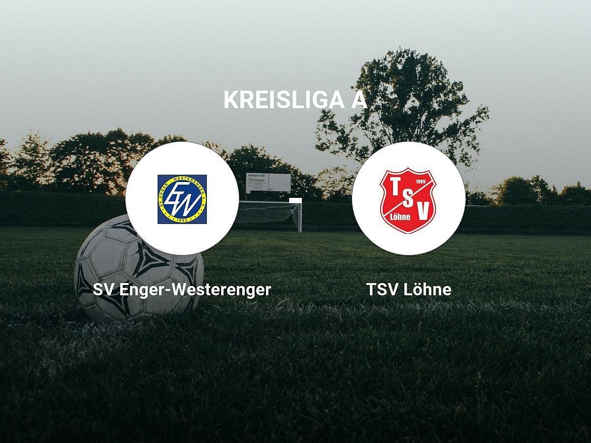 Enger Ausgang für TSV Löhne gegen SV Enger-Westerenger