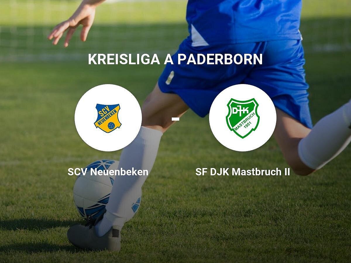 SF DJK Mastbruch II bietet SCV Neuenbeken Paroli