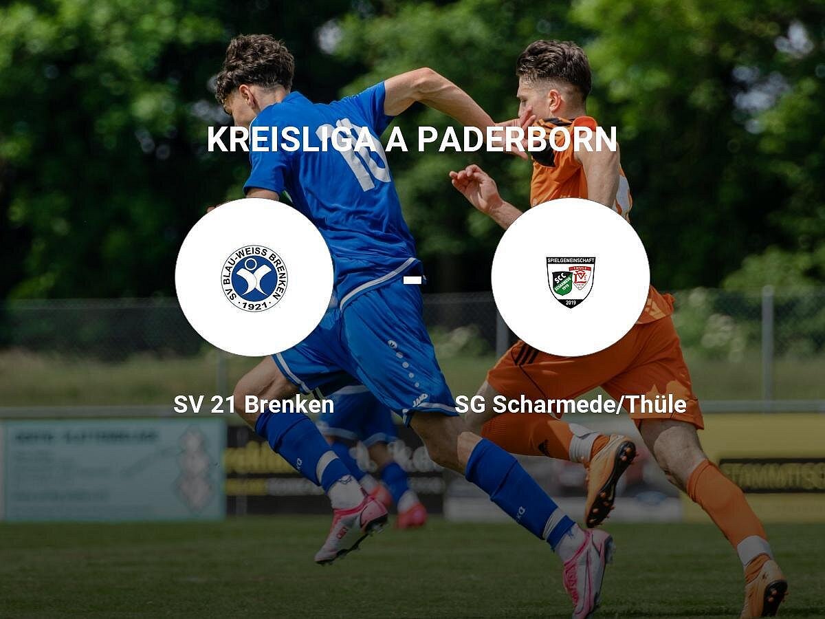 Heimsieg für SV 21 Brenken gegen SG Scharmede/Thüle