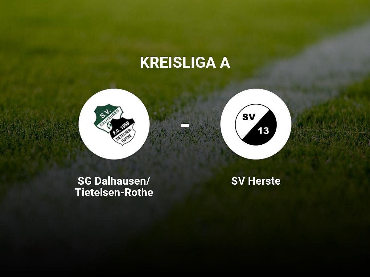 Heimniederlage im Urental-Stadion - SG Dalhausen/Tietelsen-Rothe ergibt sich dem SV Herste