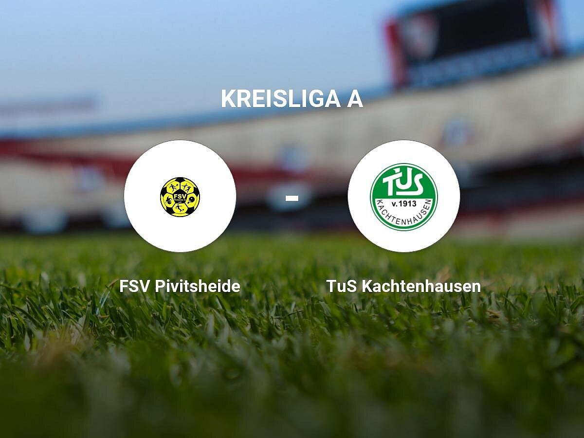 TuS Kachtenhausen jubelt über klaren Auswärtssieg über FSV Pivitsheide