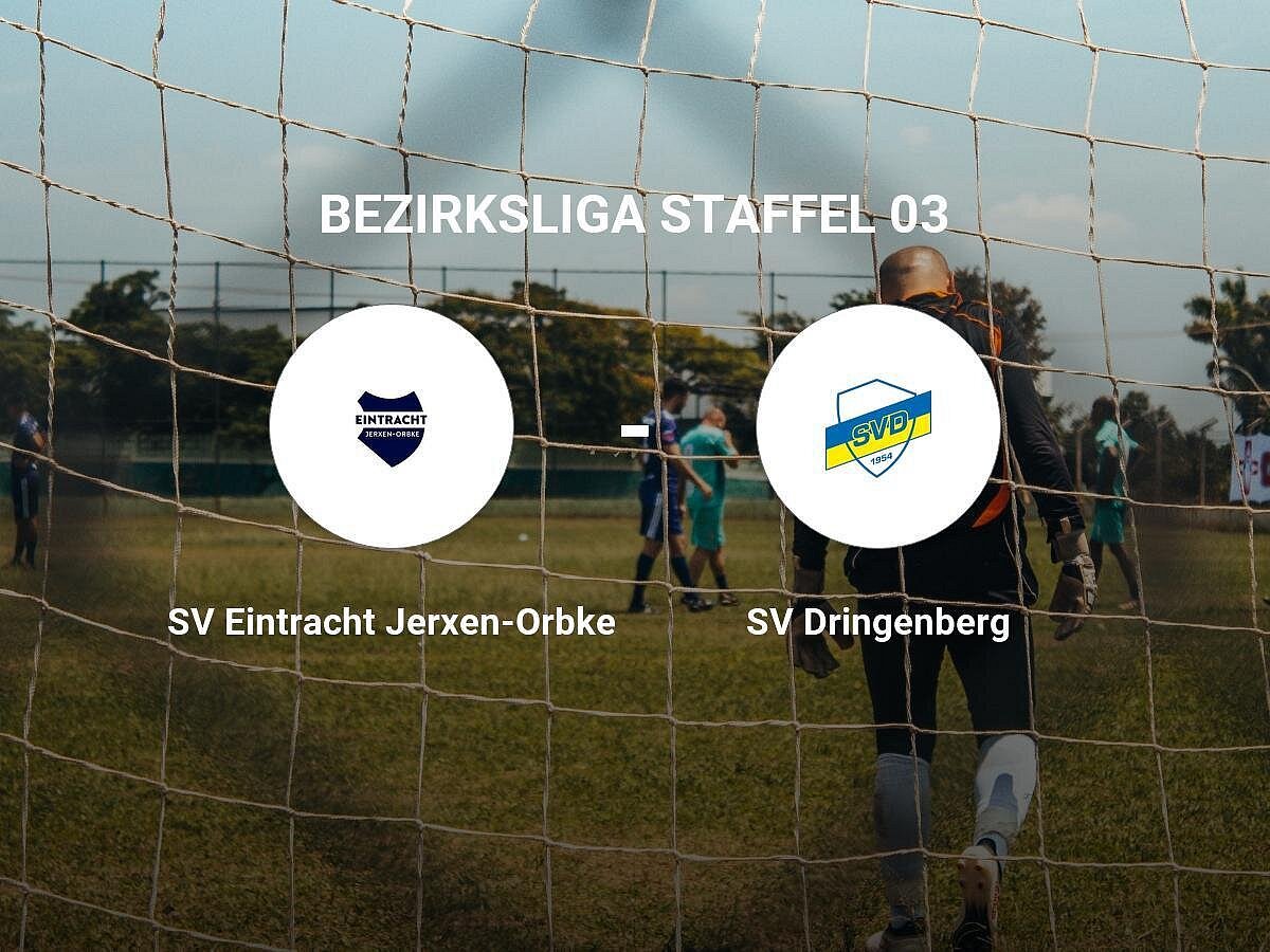Das Spiel zwischen dem SV Eintracht Jerxen-Orbke und dem SV Dringenberg endet unentschieden
