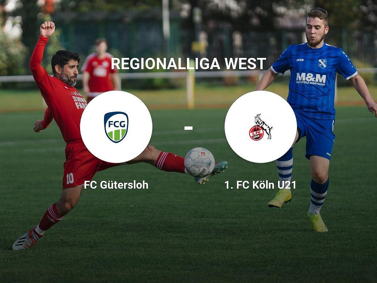 1. FC Köln U21 bietet FC Gütersloh Paroli