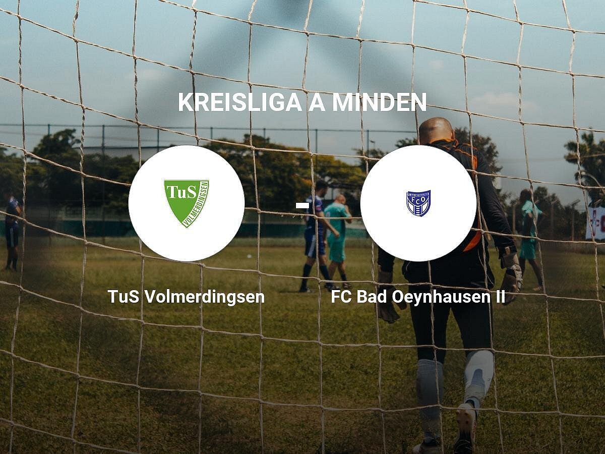 Knappes Scheitern für FC Bad Oeynhausen II gegen TuS Volmerdingsen