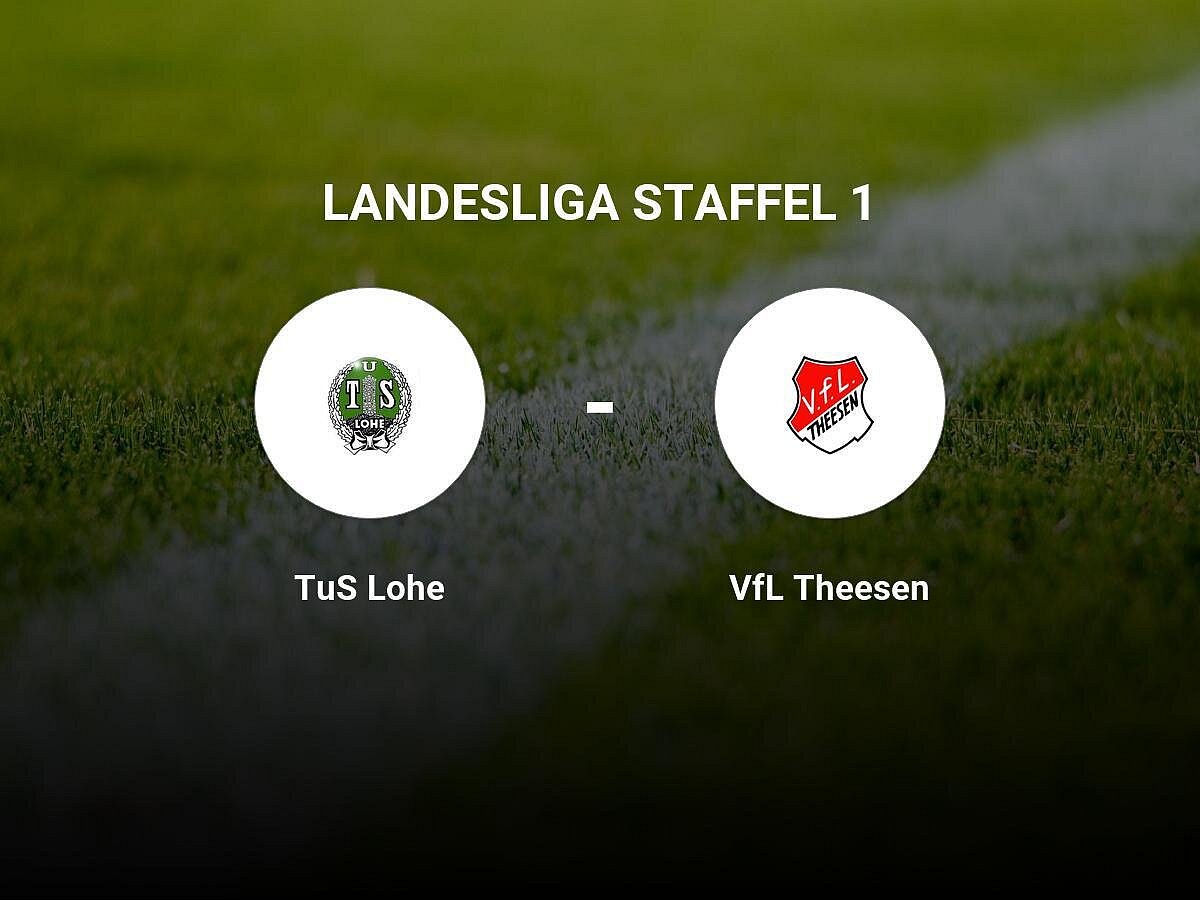Remis im Duell zwischen dem TuS Lohe und dem VfL Theesen