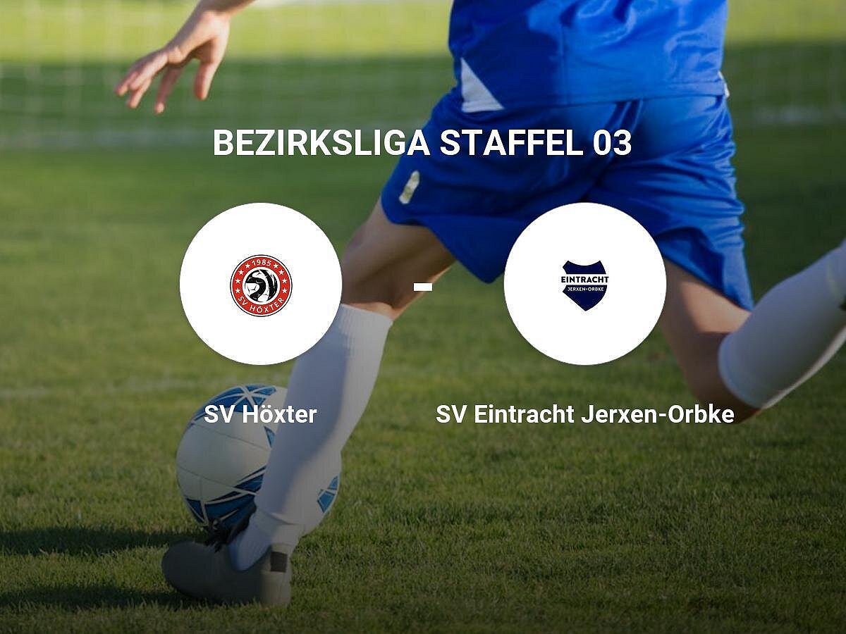 Remis im Duell zwischen dem SV Höxter und dem SV Eintracht Jerxen-Orbke
