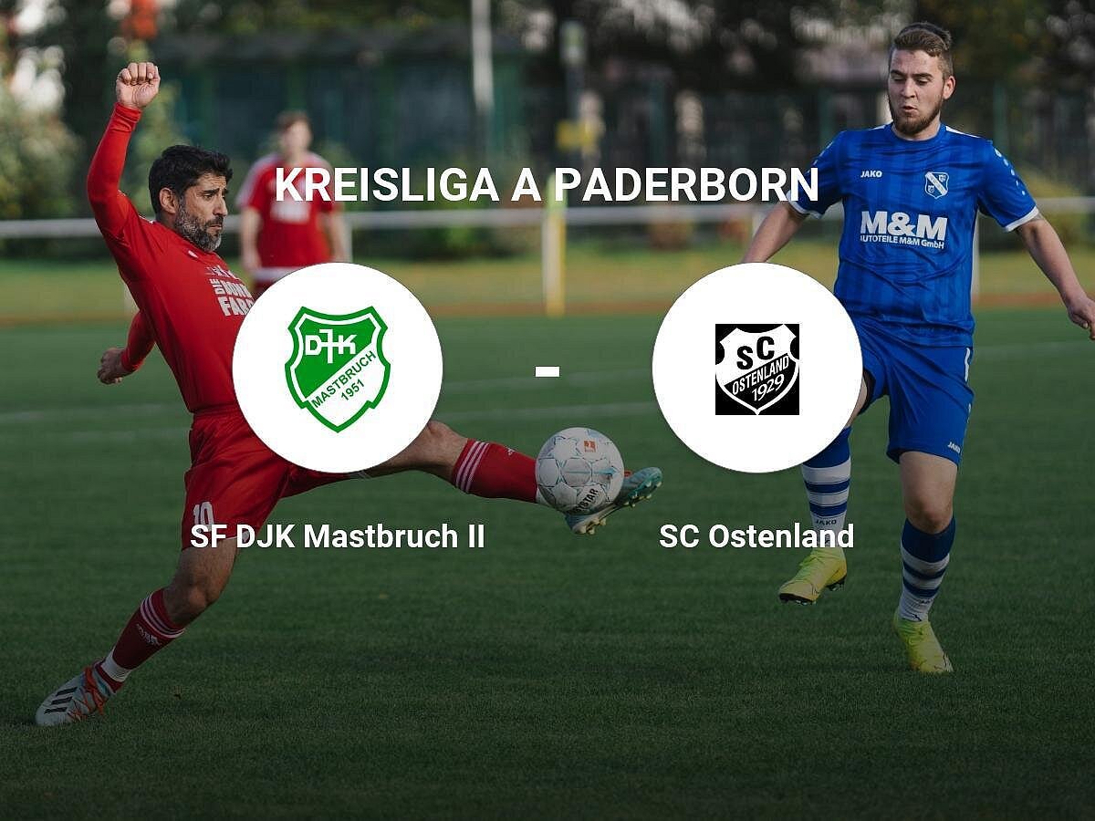 SC Ostenland erzielt knappen Erfolg gegen SF DJK Mastbruch II