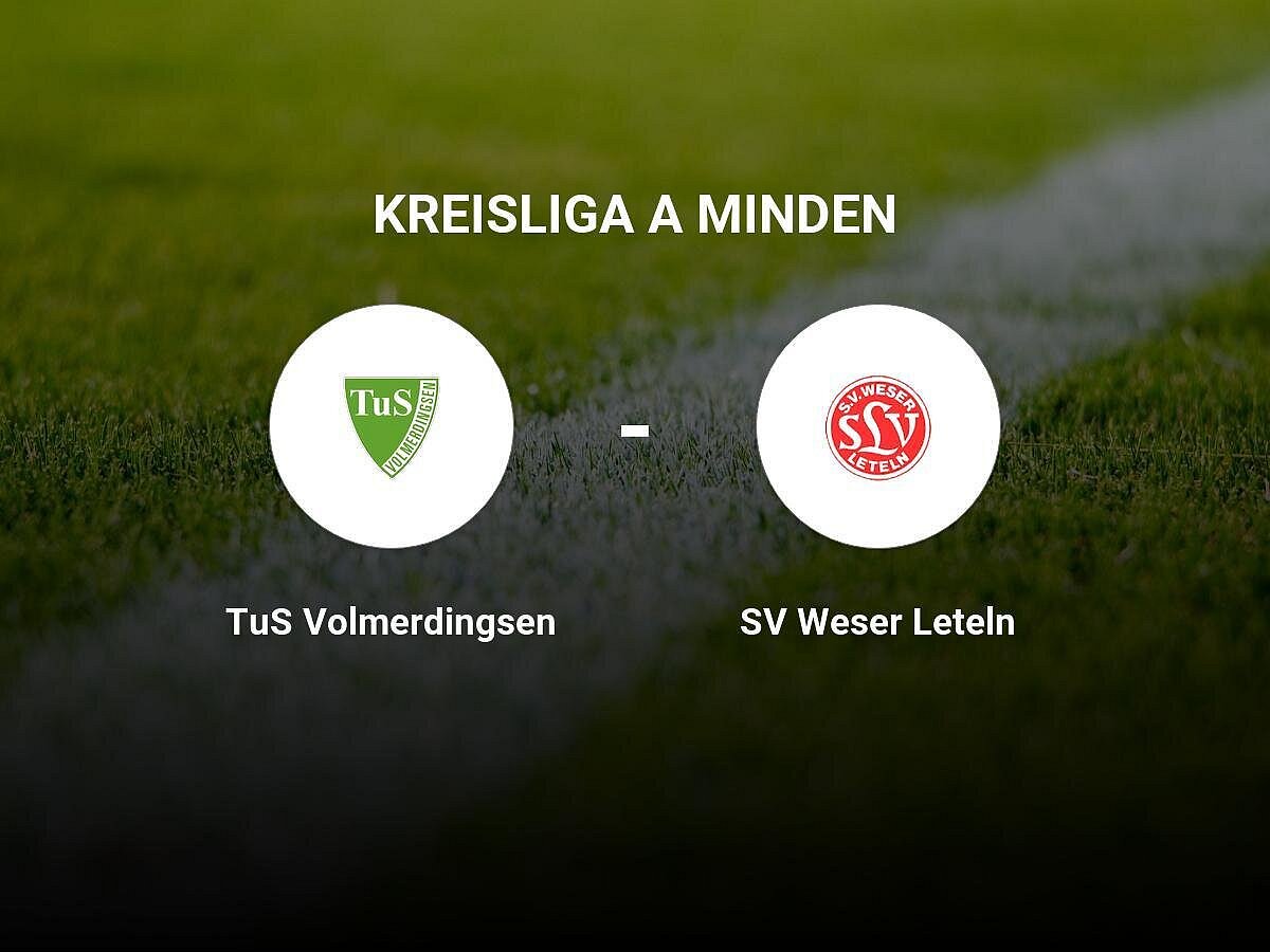 Spannender Kampf zwischen dem TuS Volmerdingsen und dem SV Weser Leteln