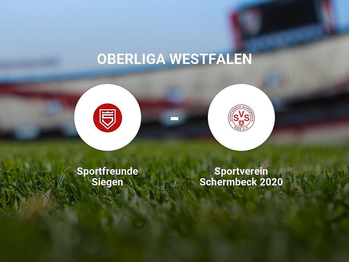 Das Spiel zwischen den Sportfreunde Siegen und dem Sportverein Schermbeck 2020 endet unentschieden