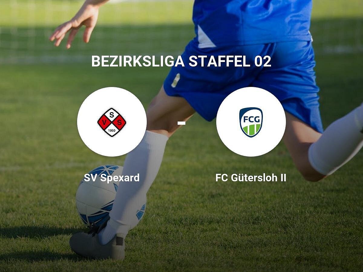 Das Match zwischen dem SV Spexard und dem FC Gütersloh II endet unentschieden