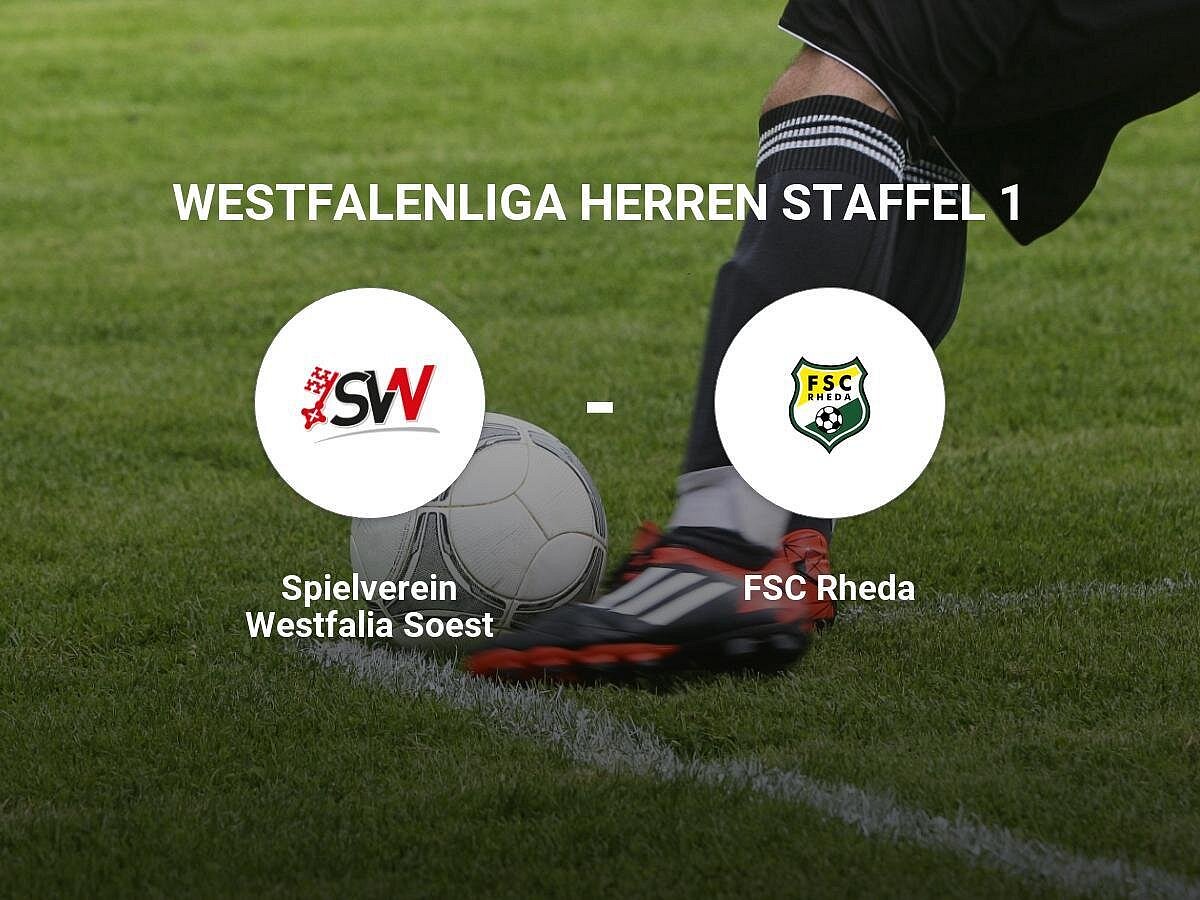 Der Spielverein Westfalia Soest gegen das Team der FSC Rheda
