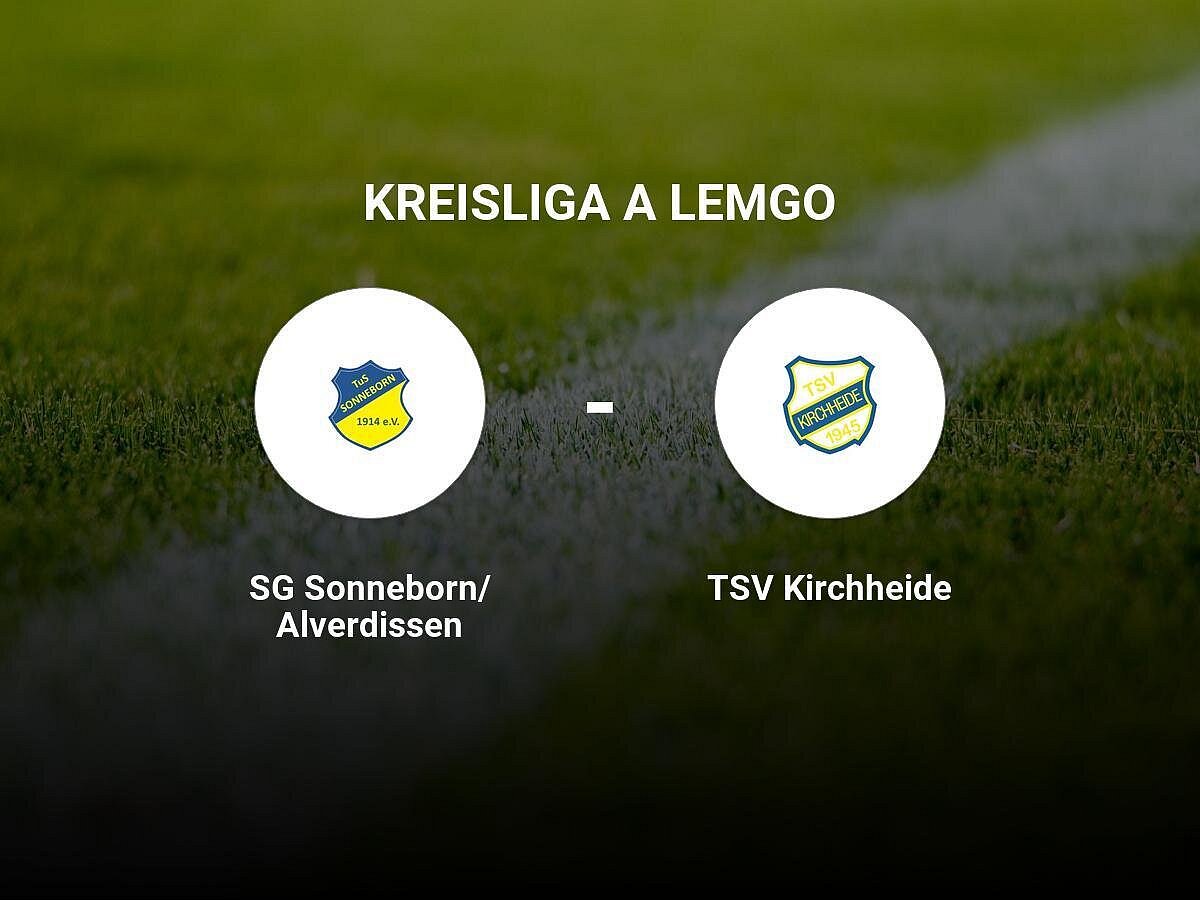 TSV Kirchheide zieht den Kürzeren gegen SG Sonneborn/Alverdissen