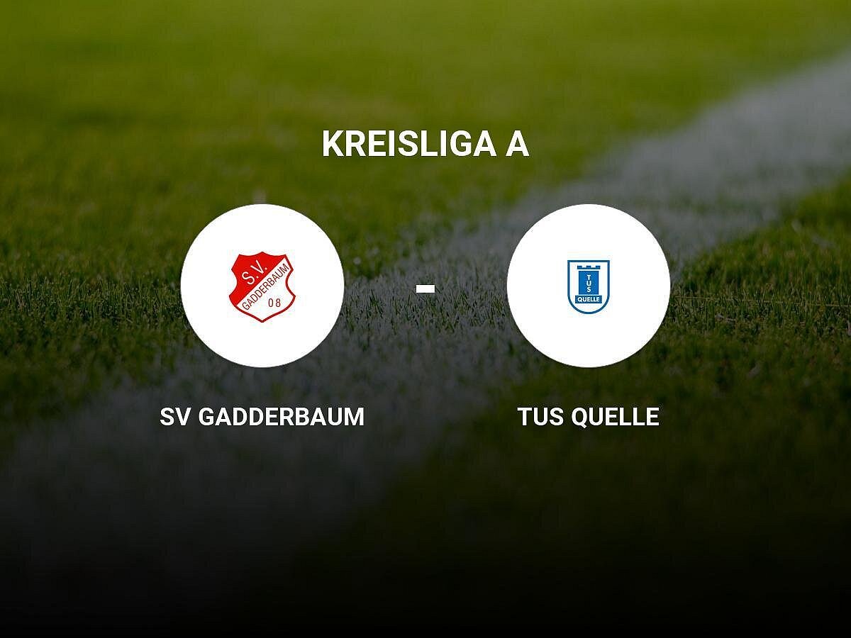 SV Gadderbaum sichert sich knappen Sieg gegen TuS Quelle