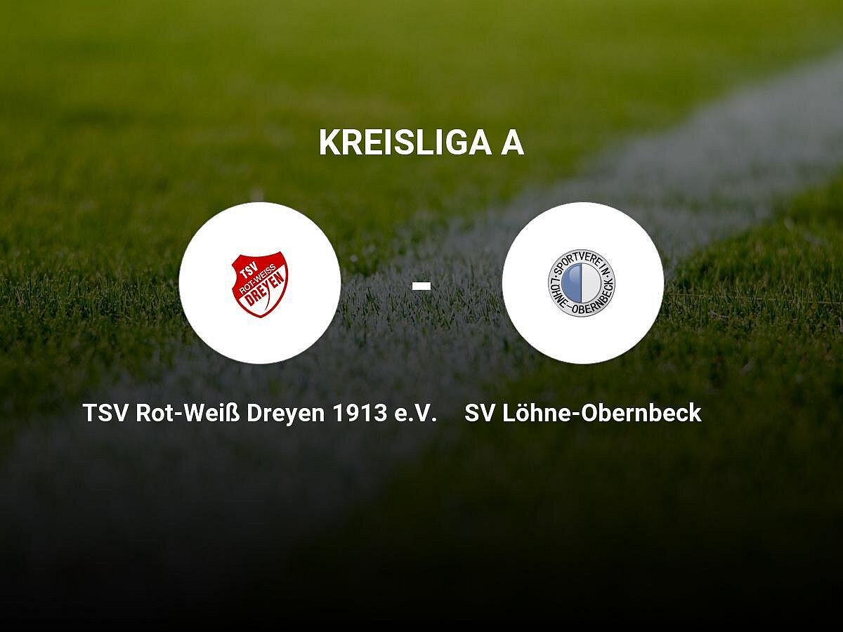 SV Löhne-Obernbeck erzielt knappen Erfolg gegen TSV Rot-Weiß Dreyen 1913 e.V.