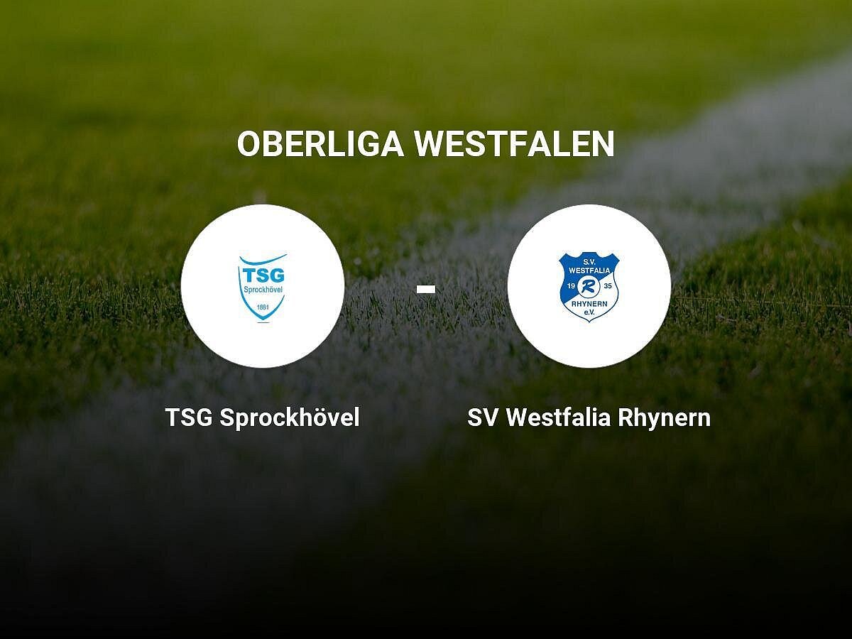 TSG Sprockhövel bietet SV Westfalia Rhynern Paroli