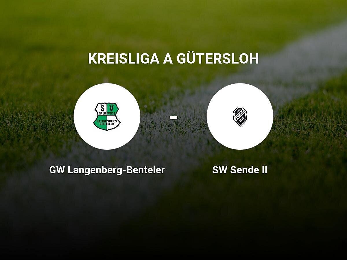 SW Sende II ergibt sich dem GW Langenberg-Benteler