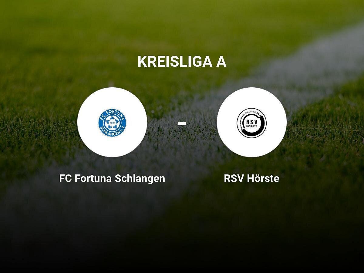 Kantersieg für FC Fortuna Schlangen gegen RSV Hörste