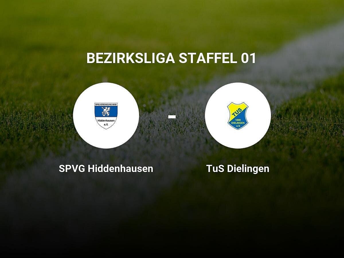 Das Spiel zwischen dem SPVG Hiddenhausen und dem TuS Dielingen endet unentschieden