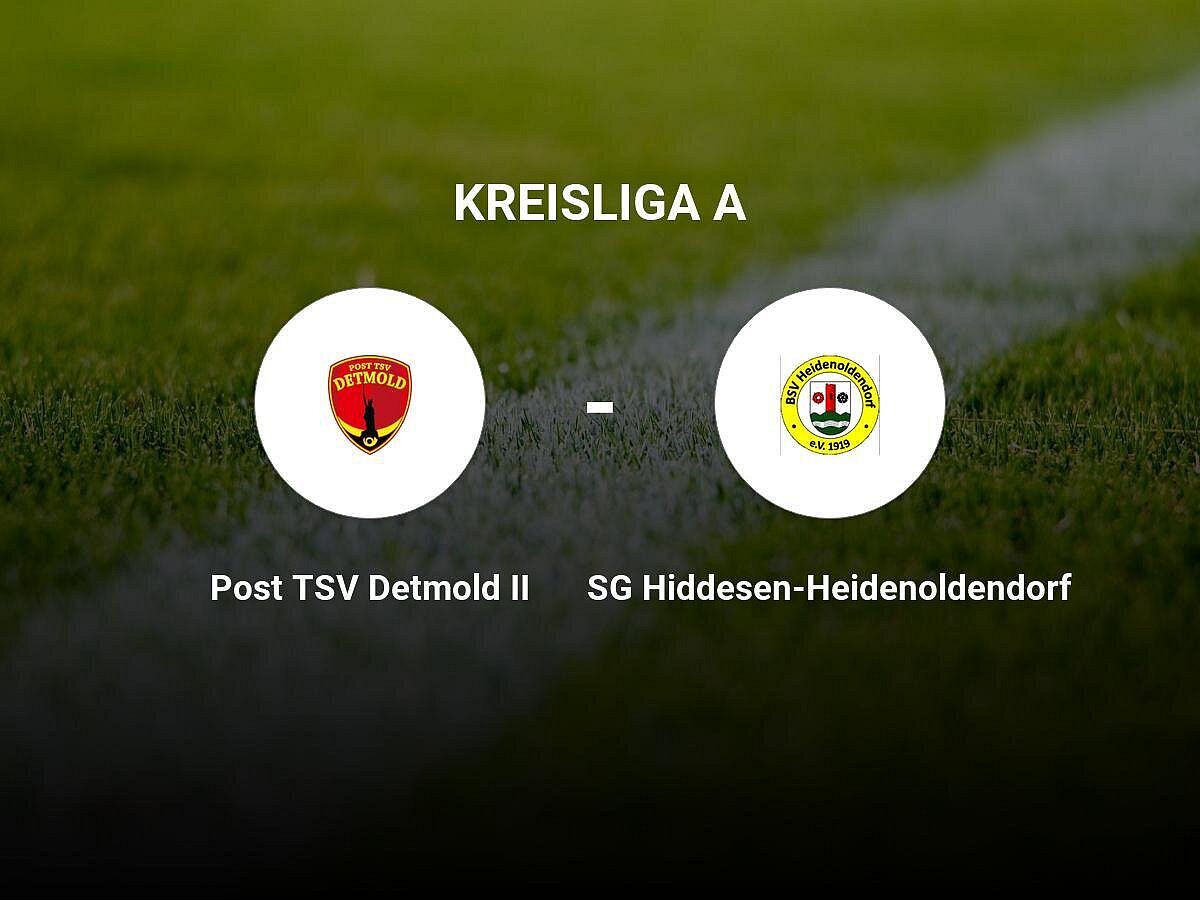 Post TSV Detmold II im Match gegen SG Hiddesen-Heidenoldendorf deutlich dominierend