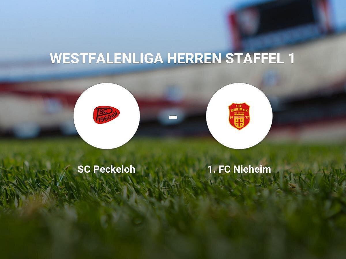 1. FC Nieheim unterliegt gegen SC Peckeloh