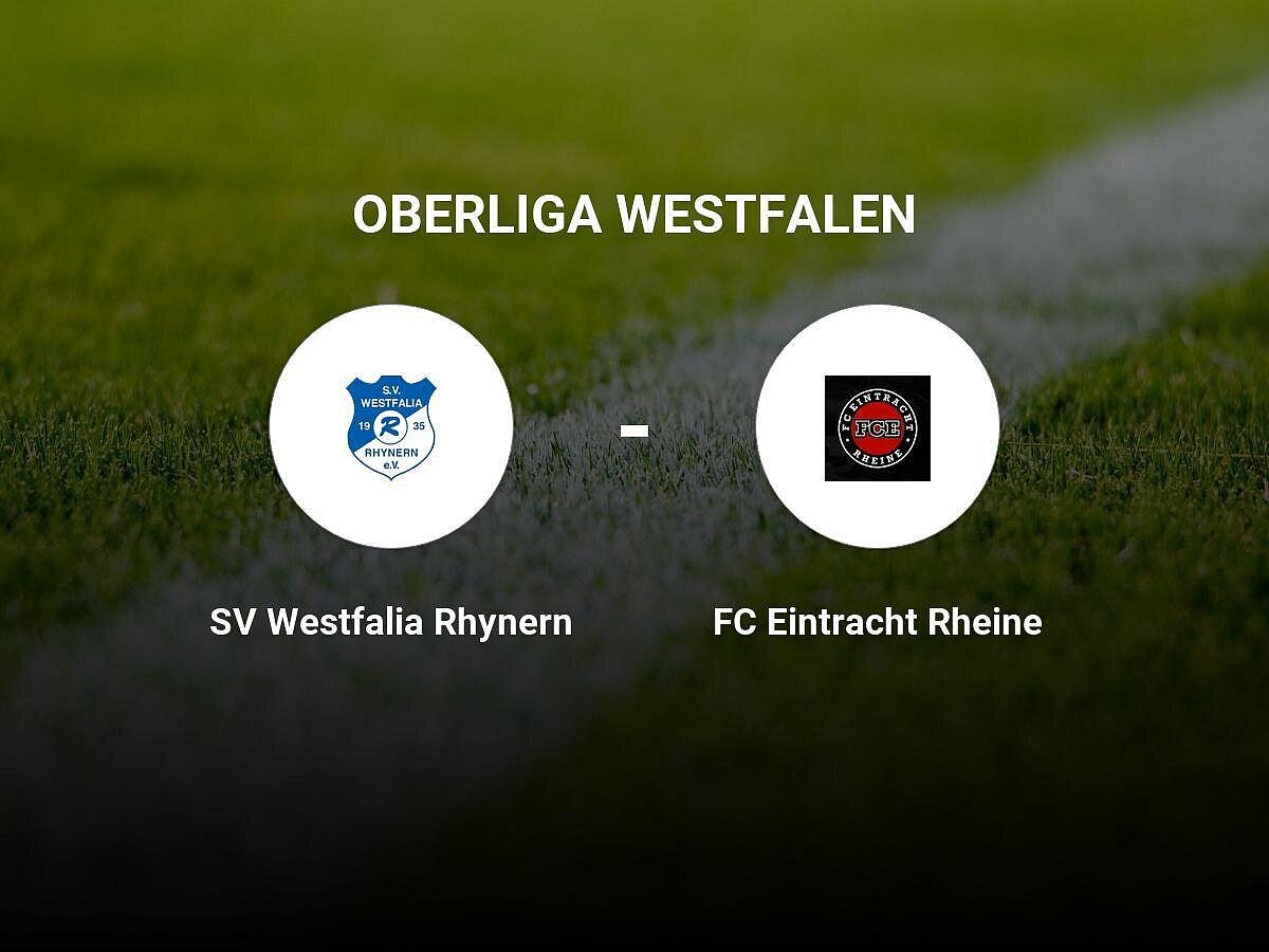 SV Westfalia Rhynern sichert sich knappen Erfolg gegen FC Eintracht Rheine